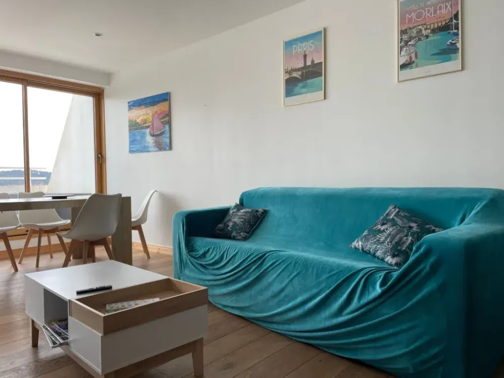 Appartement chic avec vue sur la baie